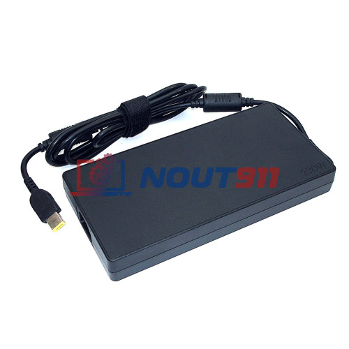 Блок питания для ноутбука Lenovo 20V 11.5A 230W Rectangle (прямоугольный) (ADL230NLC3A 5A10H28357), ThinkPad P70, P71, P72, HC/ORG