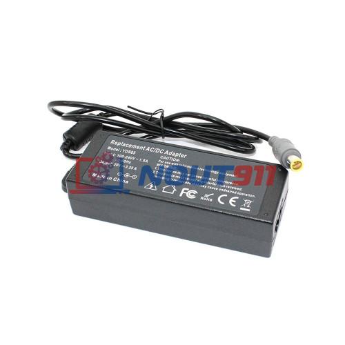 Зарядка для ноутбука Lenovo 20V 3.25A 65W 7.9x5.4mm (YDS65), B590, IdeaPad 3000, C100, N100, B580, Edge E430, E530,  ThinkPad SL300, C200, OEM