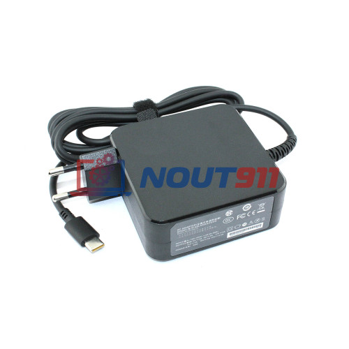 Блок питания для ноутбука Lenovo 20V 4.5A 90W Type C, (ADLX90ULCOVO), HC/ORG