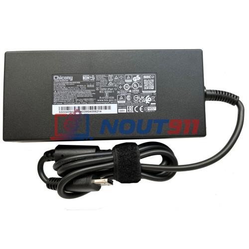 Блок питания для ноутбука MSI 20V 12A 240W (special MSI), (A240A007P), GE66 Raider 10SF, GE76 Raider 11UE, Stealth 16 Studio A13VG, Creator Z16, HC/ORG