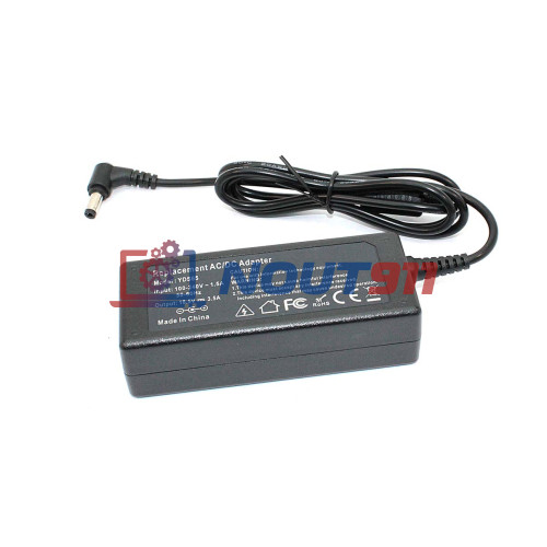 Зарядка для ноутбука Toshiba 18.5V 3.5A 65W 5.5x2.1mm, (YDS65), Satellite C650, L730, L300, A665, C660D, черная, OEM