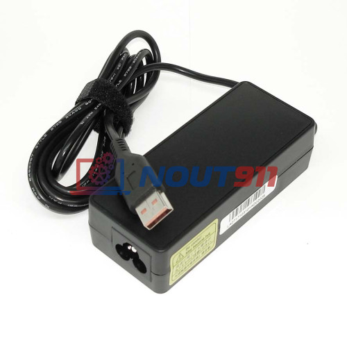 Зарядка для ноутбука Lenovo 20V 2A 40W USB(Slim Tip) (LO40200YOGA), IdeaPad Yoga Series: Yoga 700-11, Yoga 3 14, Series: 700S-14ISK, Miix: 700, OEM