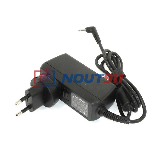 Зарядка для ноутбука Samsung 12V 3.33A 40W 2.5х0.7mm (A12-040N1A), NP Series: NPXE500, NPXE700, XE Series: XE500T1C, Chromebook: NPXE303, XE303C12, Chromebook 2: XE503C32, (Travel Charger), черная, HC/OEM
