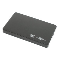 Бокс для жесткого диска 2,5" пластиковый USB 2.0 DM-2508 черный