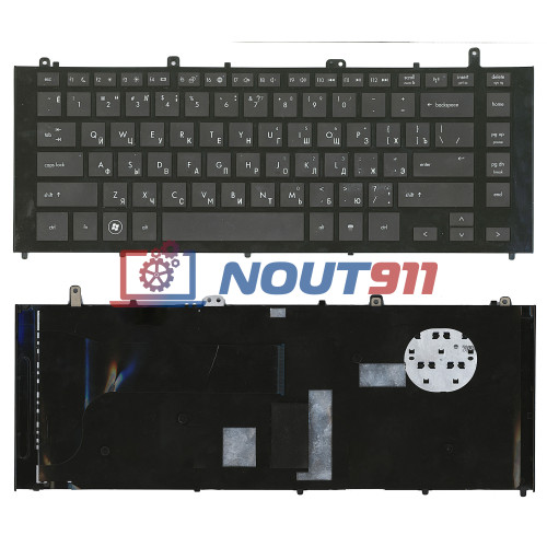 Клавиатура для ноутбука HP ProBook 4420s, 4421s, 4425s, 4426s (AESX6U00110) с черной рамкой, черная