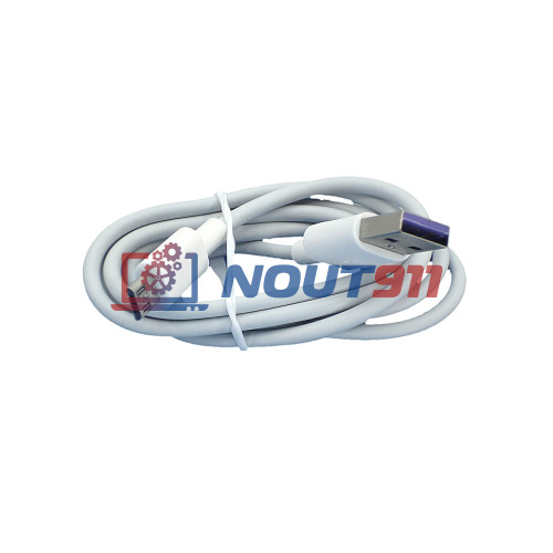 Кабель для зарядки USB - Micro USB, 1m. Белый