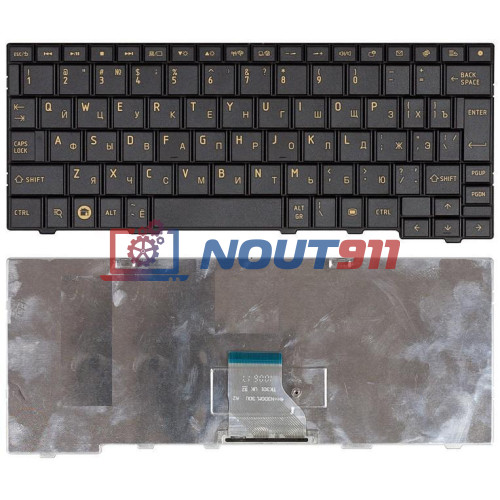 Клавиатура для ноутбука Toshiba AC100, AZ100, AC100-10D (NSK-TK30R) черная
