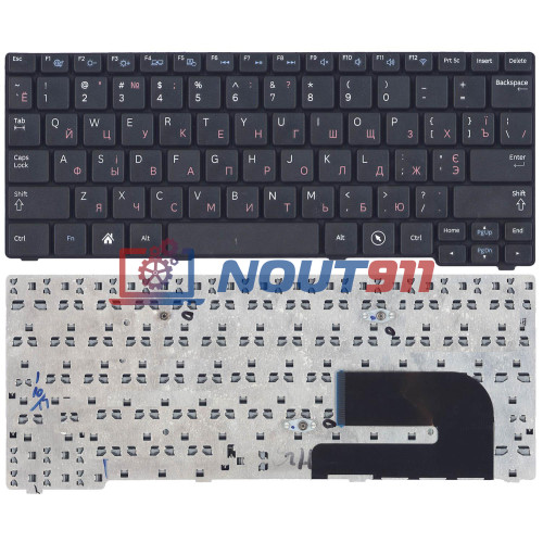 Клавиатура для нетбука Samsumg N100 черная