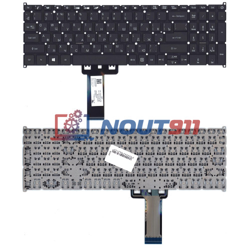Клавиатура для ноутбука Acer Aspire 3 A317-51, A317-51G, A317-53 (PK132CE3B00) черная