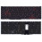 Клавиатура для ноутбука Acer Nitro 5 AN515-54, AN715-51, AN515-43 (NKI15130UH) с красной подсветкой, черная 