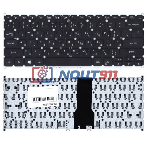 Клавиатура для ноутбука Acer Swift 3 SF314-54, SF314-51-52W2, SF314-51-31 (74504e7dk201) черная