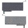 Клавиатура для ноутбука Apple A1286 с SD (Mid 2009 - Mid 2012) большой ENTER, черная