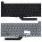 Клавиатура для ноутбука Apple MacBook Pro 16 Retina A2141 Late 2019 Г-образный Enter, черная