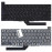 Клавиатура для ноутбука Apple MacBook Pro 16 Retina A2141 Late 2019 плоский Enter, черная