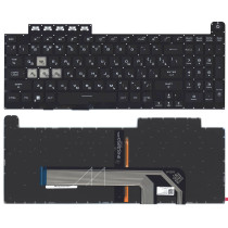 Клавиатура для ноутбука Asus FX506, FX506U, FX706, FA706 (AEBKX700030) с подсветкой, черная 