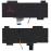 Клавиатура для ноутбука Asus Gaming FX504,FX80, FX505DT, FX705 (0KN1-5J1RU21) с красной подсветкой, черная
