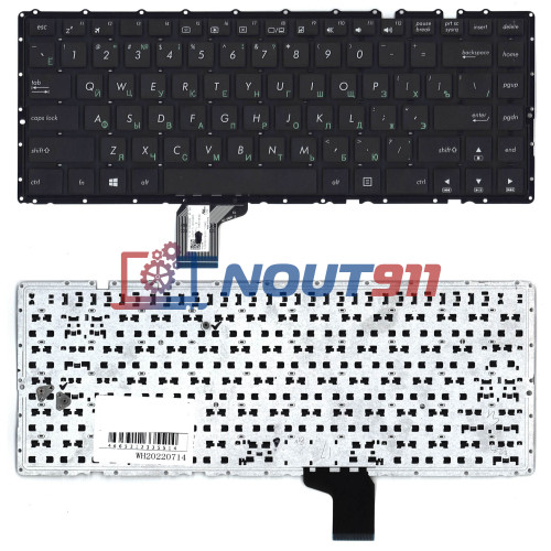 Клавиатура для ноутбука Asus K401L, A401 (SEVOEM6745) черная