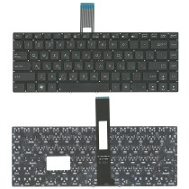 Клавиатура для ноутбука Asus K45, U46, U44, U43F (V111362DS1) черная, без рамки