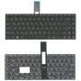 Клавиатура для ноутбука Asus K45, U46, U44, U43F (V111362DS1) черная, без рамки