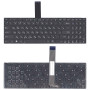 Клавиатура для ноутбука Asus K56, K56C, K56CA,K56CM (MP-12F53US-5283W0) без рамки, плоский Enter, черная