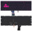 Клавиатура для ноутбука Asus ROG GL502VM, GL502VT,GL502VY (90NB0DR1-R31RU0) без рамки с фиолетовой подсветкой, черная 