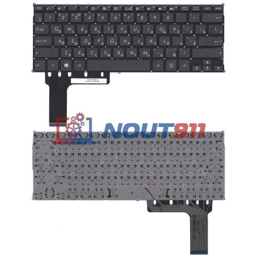 Клавиатура для ноутбука Asus TP201SA, E205, E202SA, X205T (AEXK6700010) черная