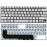 Клавиатура для ноутбука Asus UX21E, UX21A, UX21E (MP-11A96GB6528) Г-образный Enter, серебристая