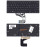 Клавиатура для ноутбука Asus UX460U UX460UA черная с подсветкой