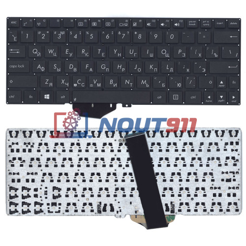 Клавиатура для ноутбука Asus Vivobook X102, X102B (AEEJB700110) без рамки, черная