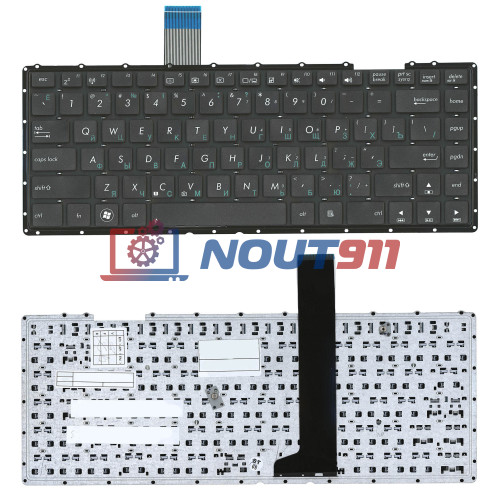 Клавиатура для ноутбука Asus X401, X401U, F401 (13GN4O1AP030-1) черная