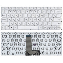 Клавиатура для ноутбука Asus X412DA серебристая
