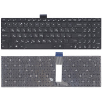 Клавиатура для ноутбука ASUS X502, X502CA, X502C, K56CB (MP-12F53US-5283W) плоский Enter, черная