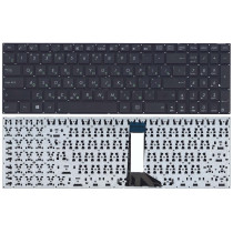 Клавиатура для ноутбука Asus X551, X551CA, X551MA, R512 (AEXJC700010) без рамки, плоский Enter черная