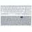 Клавиатура для ноутбука Asus X756, P756UV, A556UQ,FL5900U (OKNBO-6122US0Q) без рамки (горизонтальный Enter) белая