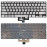 Клавиатура для ноутбука Asus ZenBook UX433FA, UX433FN (0KNB0-262GUA00) с подсветкой, серебристая