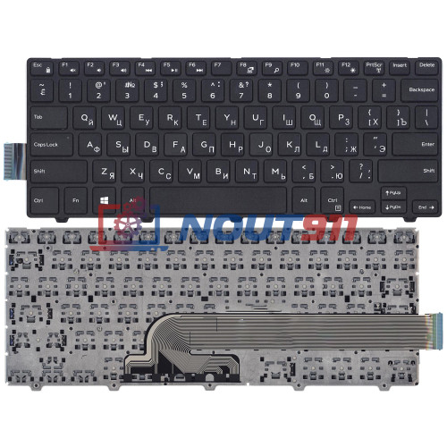 Клавиатура для ноутбука Dell 14-3000 series (SG-63410-XUA) черная