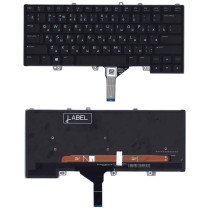 Клавиатура для ноутбука Dell Alienware 13 R3 15 R4 (PK131Q71A00) с подсветкой, черная 