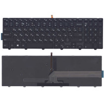 Клавиатура для ноутбука Dell Inspiron 15-3000, 15-5000, 5547, 5521, 5542 (MP-13N73US-442) с подсветкой, черная