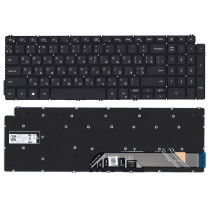 Клавиатура для ноутбука Dell Inspiron 5584, 5590, 5593, 5594, 5598 (0H1MH8) черная