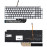 Клавиатура для ноутбука Dell Inspiron 5584, 5593, 5594, 5598 (0H1MH8) серебристая
