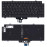Клавиатура для ноутбука Dell Latitude 7520, 9510, 9520 (1JHJY) с подсветкой, черная 