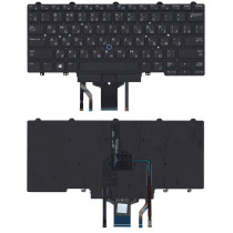 Клавиатура для ноутбука Dell Latitude E5470, E7470, E5450 (V146925BS1) с подсветкой и указателем, черная