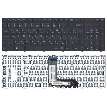 Клавиатура для ноутбука Haier NP50HH, NP50D5, NP50DB, NP50DE (6-80-N15Z3-190-1) черная