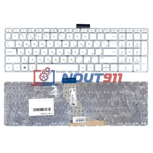 Клавиатура для ноутбука HP 15-BW 250 G6 белая