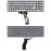 Клавиатура для ноутбука HP 15-BW 250 G6, 255 G6, 256 G6, 258 G6 (925008-001) с подсветкой, серебристая