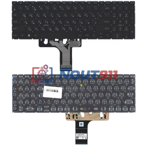 Клавиатура для ноутбука Hp 255 G10 (NSK-X4LNO) черная