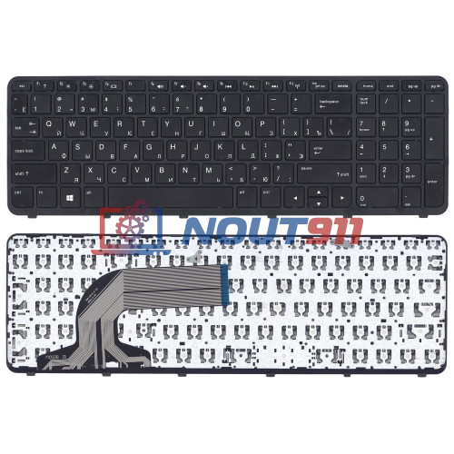 Клавиатура для ноутбука HP ProBook 350 G1, 350 G2, 355 G2 (6037B0095501) черная