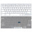Клавиатура для ноутбука HP Chromebook 14A-NA, 14AT-NA (V182145S2) белая