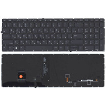 Клавиатура для ноутбука HP Elitebook 850, 855, G7, G8 (L89916-001) с подсветкой и указателем, черная