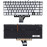Клавиатура для ноутбука HP Envy 13-BA, X360 13-AY, 13-BD (L96804-251) серебро
